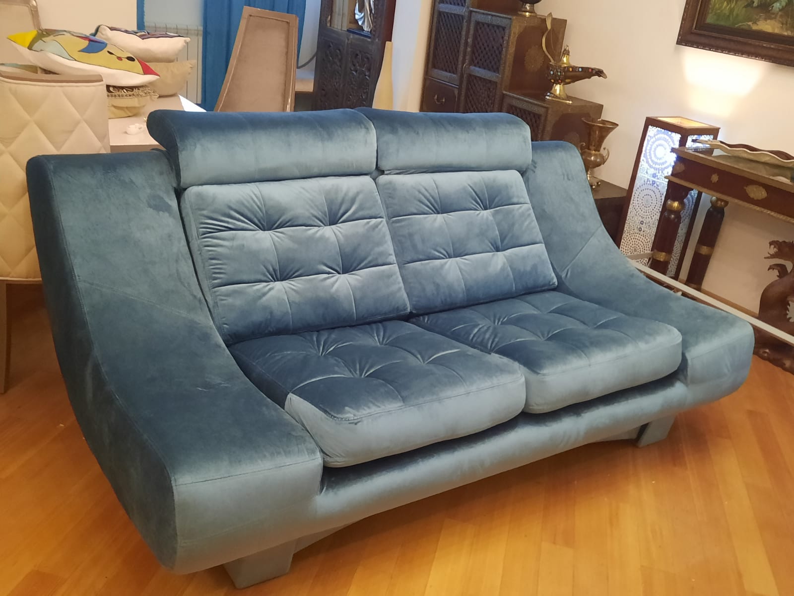 Обивка дивана на дому. Посёлок имени Свердлова